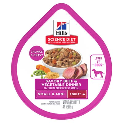 Comida Húmeda en tray para perros senior Adult 7+ Small & Mini