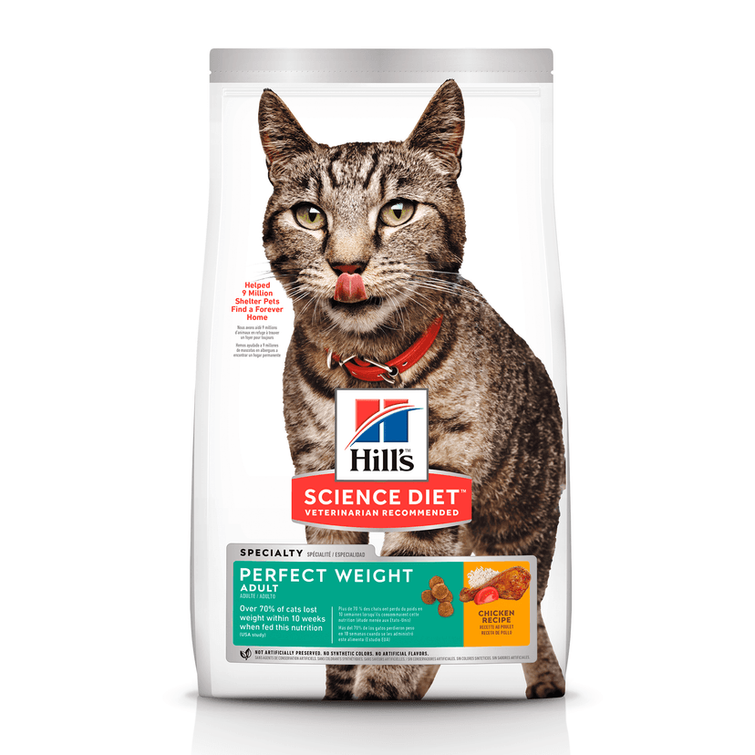 Comida para gato Hills Adulto Peso Perfecto