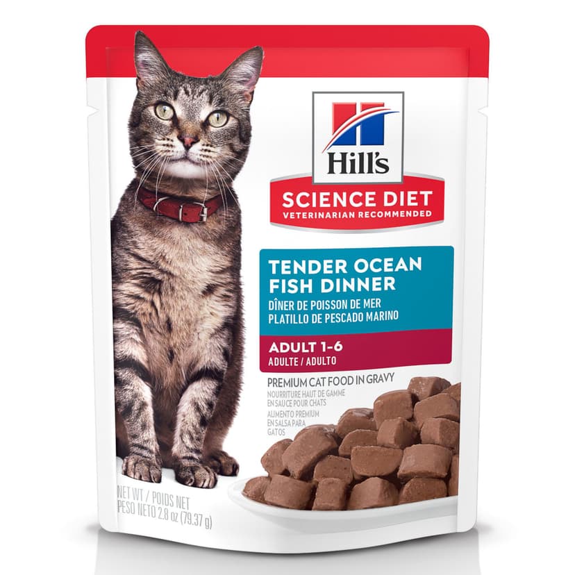 Comida Húmeda en pouch para gato adulto platillo de atún