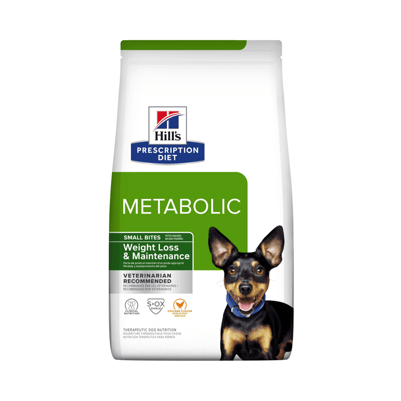 Comida Para Perro Hill's Prescription Diet Metabolic Small Bites Pérdida y Mantenimiento del Peso