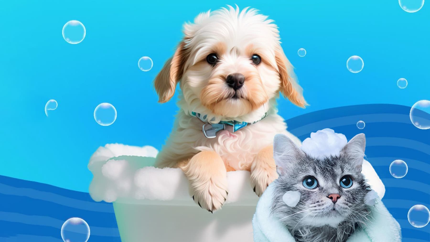 Guía de Baño en cachorros